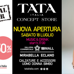APERTURA TATA ITALIA!