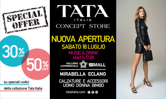 APERTURA TATA ITALIA!