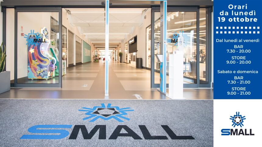 Nuovi orari di apertura galleria commerciale Small